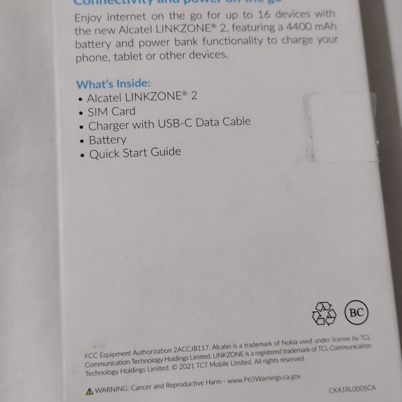 Alcatel Linkzone 2 - Picture 7 of 9